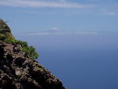 El Teide (Patrimonio de la Humanidad) desde
Gran Canaria